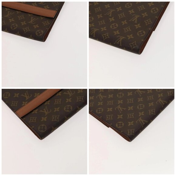 LOUIS VUITTON Monogram Porte Envelope Clutch Bag M51801 LV Auth 118841 - Picture 14 of 16